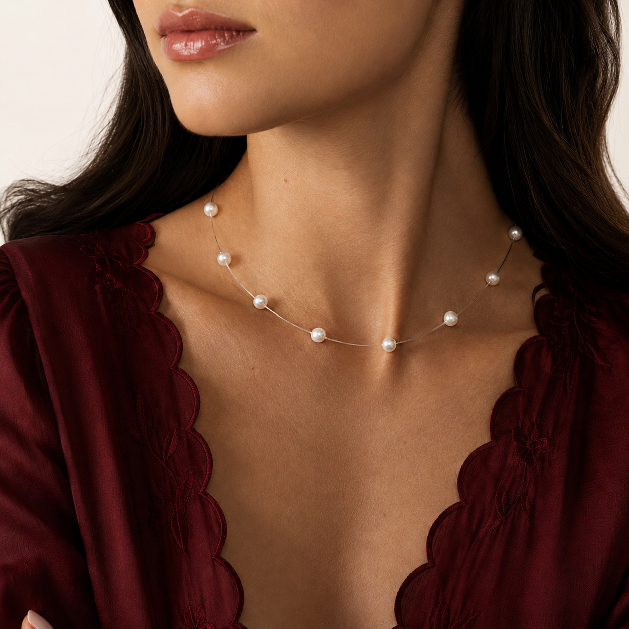 Large Satellite Necklace