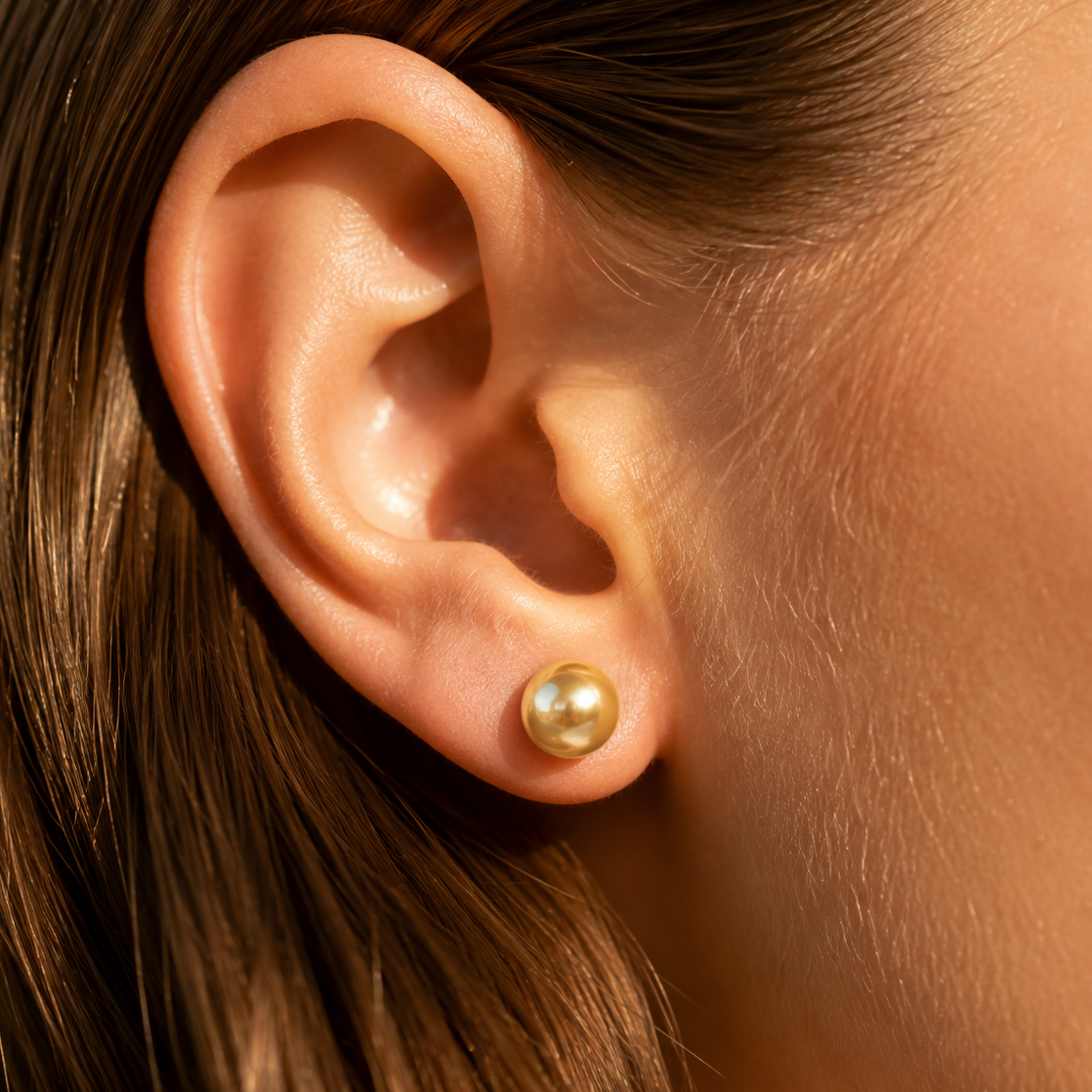Gold Classic Studs