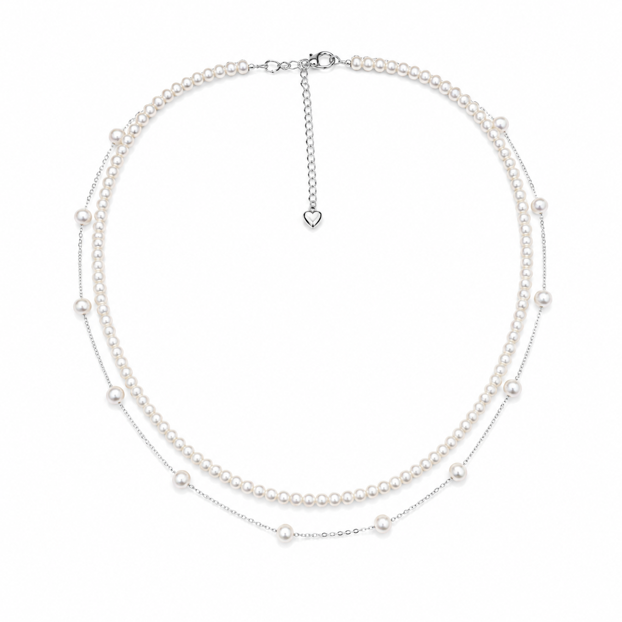 Layered Satellite Necklace