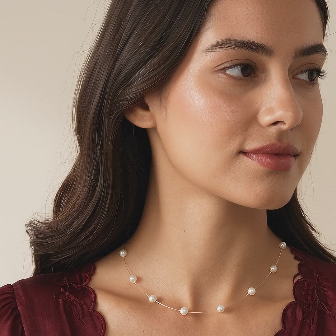 Large Satellite Necklace